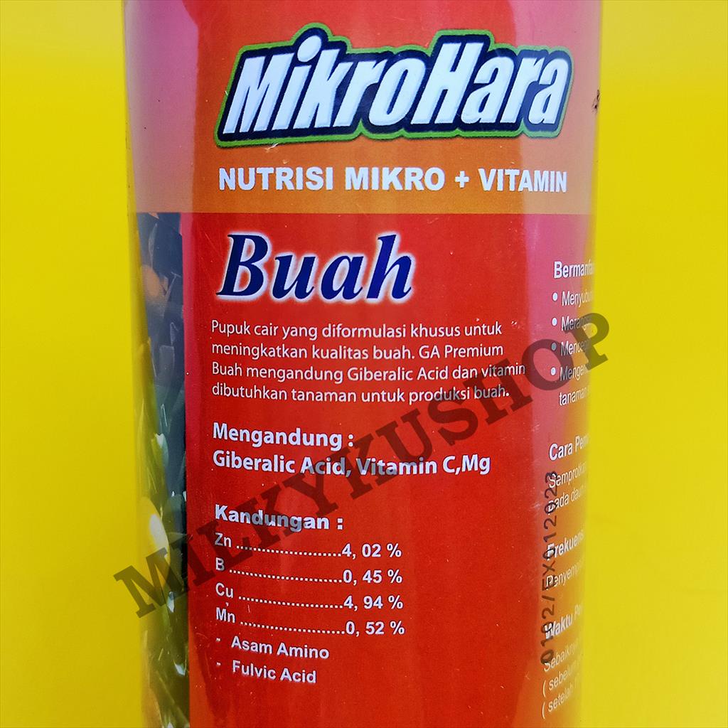 PUPUK CAIR MIKROHARA BUAH 500 ML