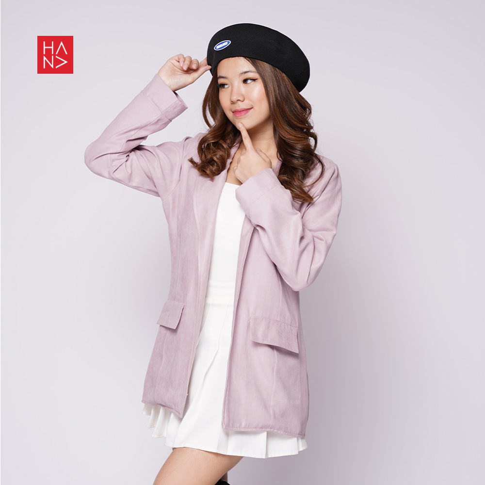 Hana Fashion - Orderliness Beret Hat Korean Style / Topi Baret Gaya Korea / Topi Beret Fashion - H014