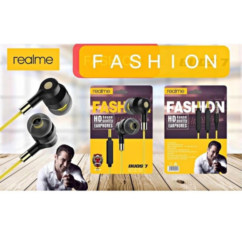 Headset Realme Buds 7 - Super mega bass/suara super boomm