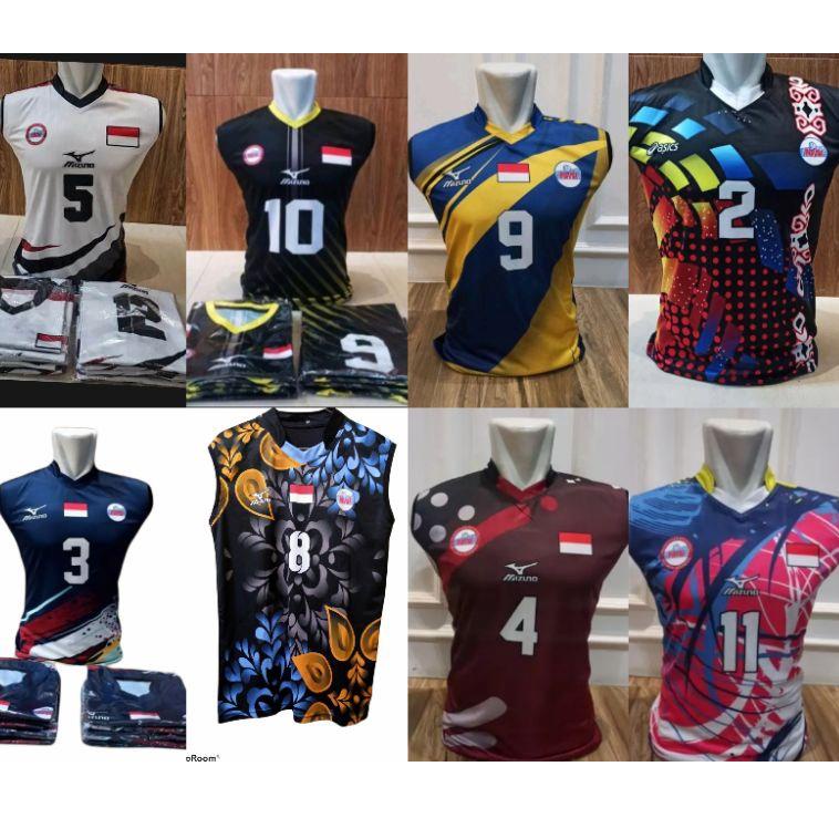 Promo Spesial ||
JnO Kaos Atasan jersy bola voli printing custom nomer new design ||High@class
