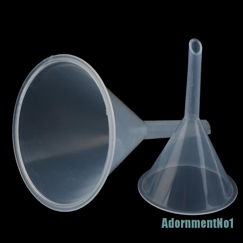 (Adornmentno1) Corong Plastik Transparan 60 / 90mm Untuk Laboratorium