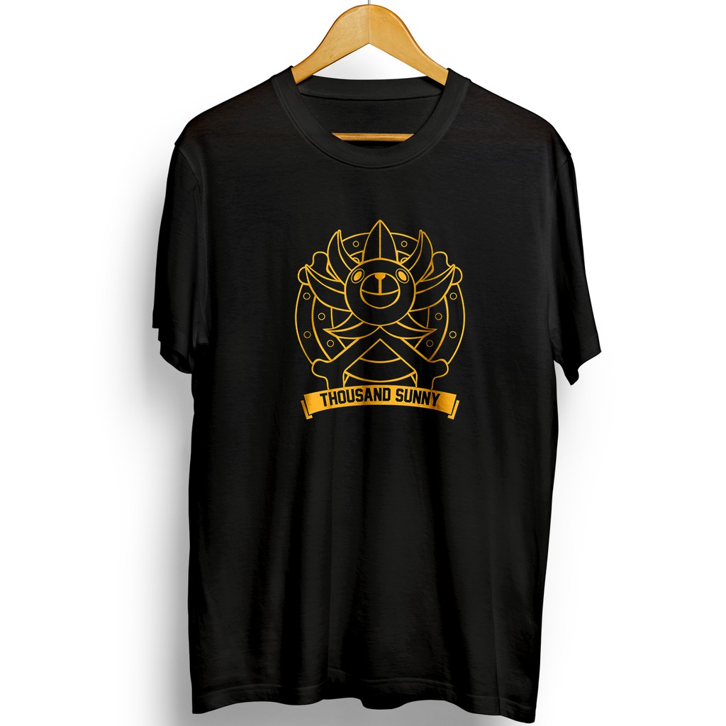 VooloZ - Baju Kaos Anime Distro Premium Pria Thousand Sunny - AO420TDSY