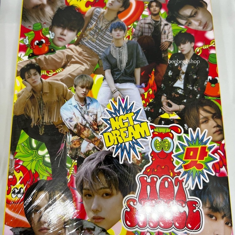 NCT DREAM HOT SAUCE SEALED UNSEALED