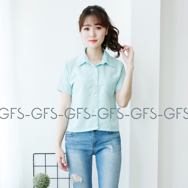 GFS One pocket plain shirt