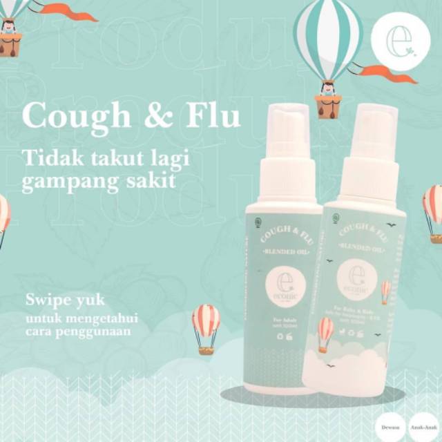 MEDICATED HERB OIL ( Cough &amp; Flu KIDS Oil) 100 mL ( Minyak Balur Obat batu pilek)