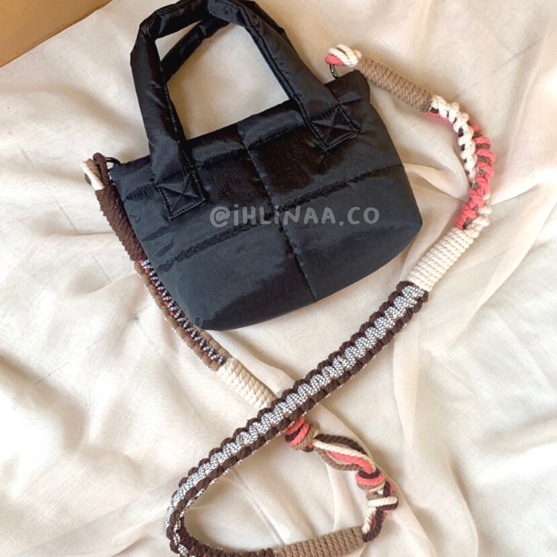 CHOCHO STRAP BAG MACRAME IHLINA // TALI TAS