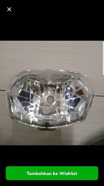 reflektor/lampu depan mio J