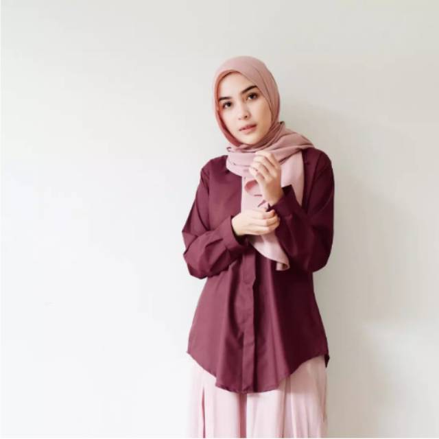 Myfav Cotton Blouse by Vanilla Hijab Vanilla For Clothing