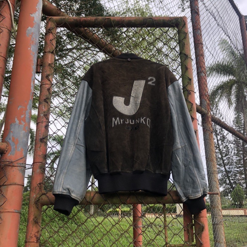 Vintage MR. JUNKO Jeans J2 Varsity Jacket by Junko Koshino