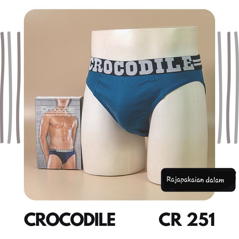 Celana dalam pria Crocodile 251 Harga 3 PCS