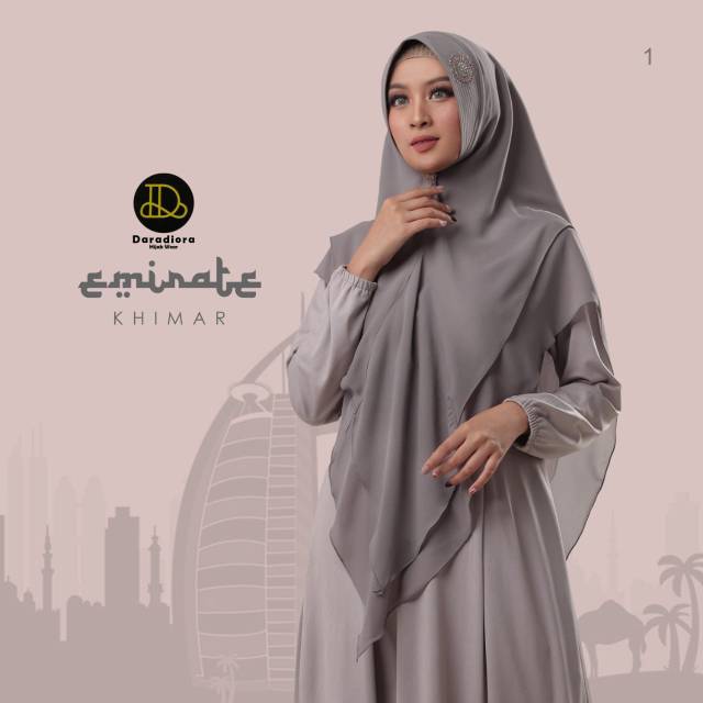 KHIMAR EMIRATE Pet Antem Original Daradiora Hijab