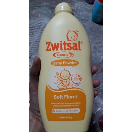Bedak Zwitsal Soft Floral 300 g/Bedak Bayi Zwitsal/Perlengkapan Bayi/Baby  SHOP/Bedak Tabur Bayi