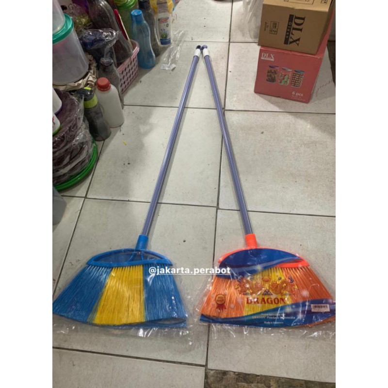 Dragon Sapu Pengki Sampah Set / Sapu Lantai / Pengki Sampah Plastik