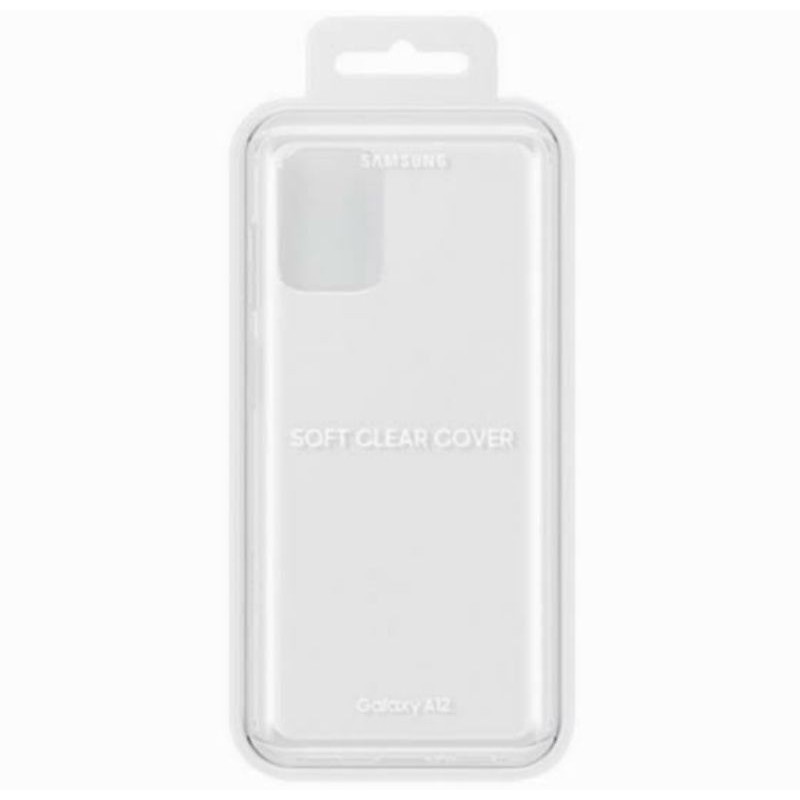 Case Samsung Soft Clear Cover A12 ORIGINAL