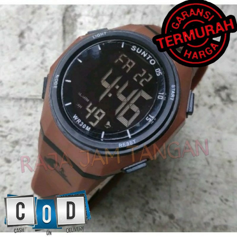 JAM TANGAN DIGITAL OUTDOOR SPORTY MEN WATER RESIST