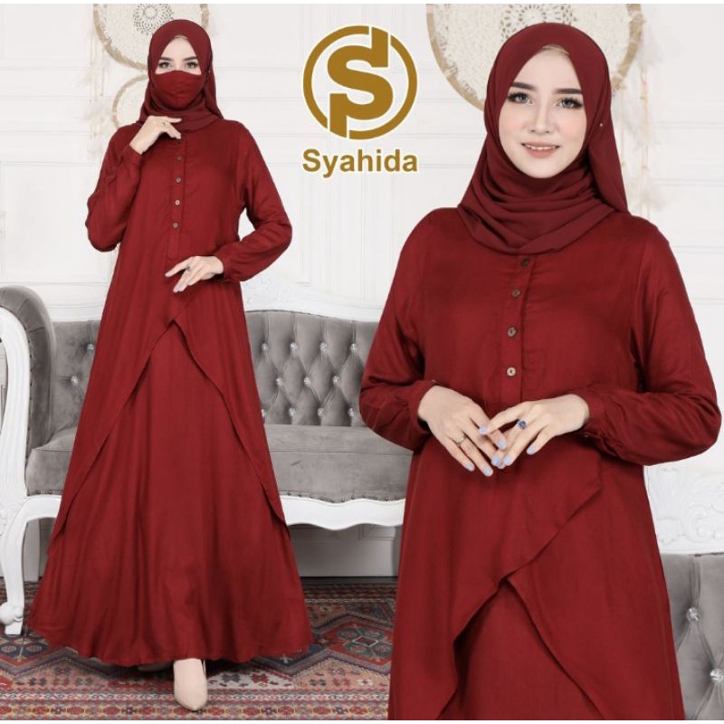 Gamis Rimbon ORI Syahida kualitas premium