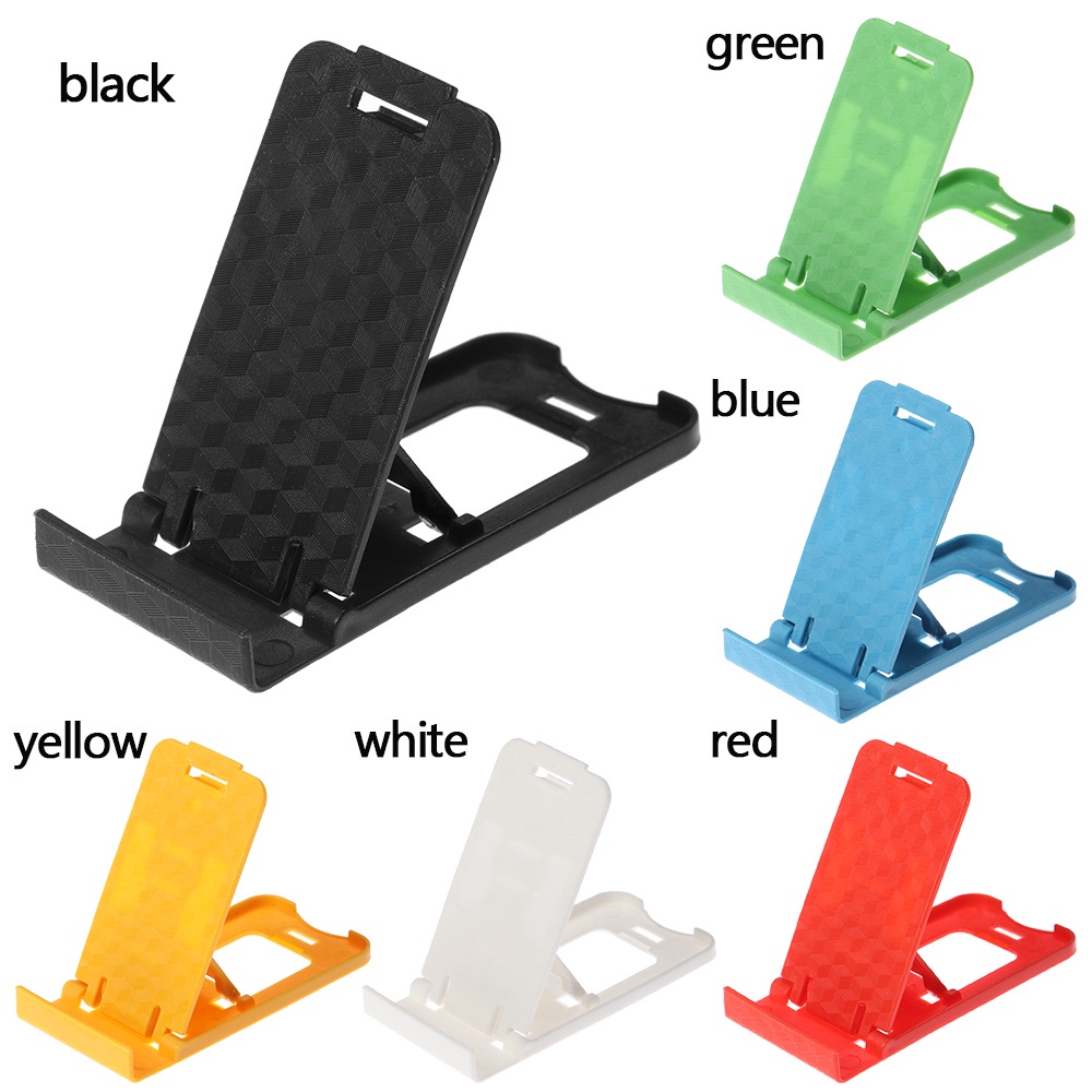 TOP Gift Folding Bracket Universal Mount Stand Phone Holder Convenience Mini Cellphone Stand Adjustable Cellphone Tablet/Multicolor