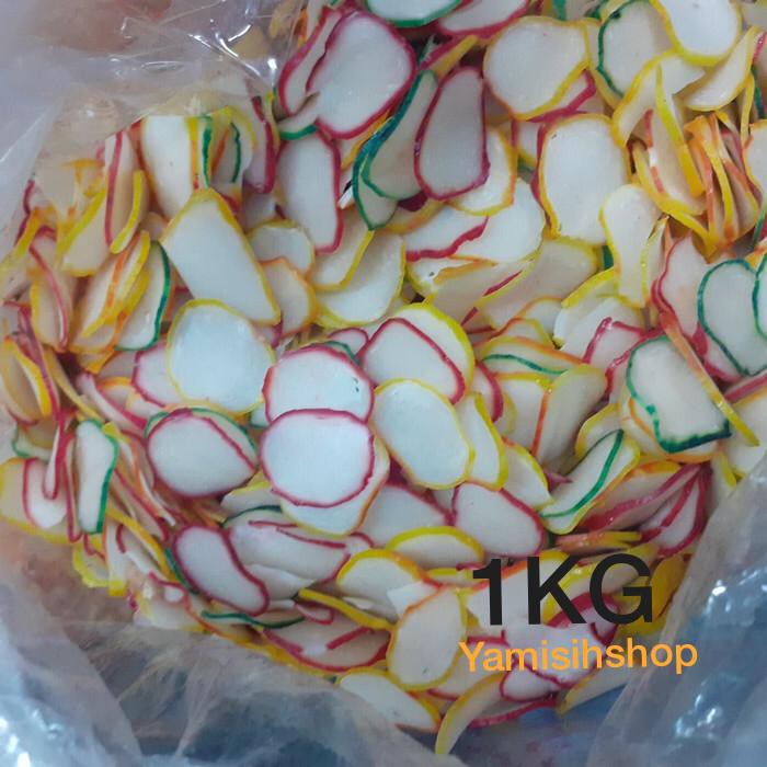 KERUPUK WARNA WARNI PRIMA SUPER 1 KILOGRAM ORIGINAL