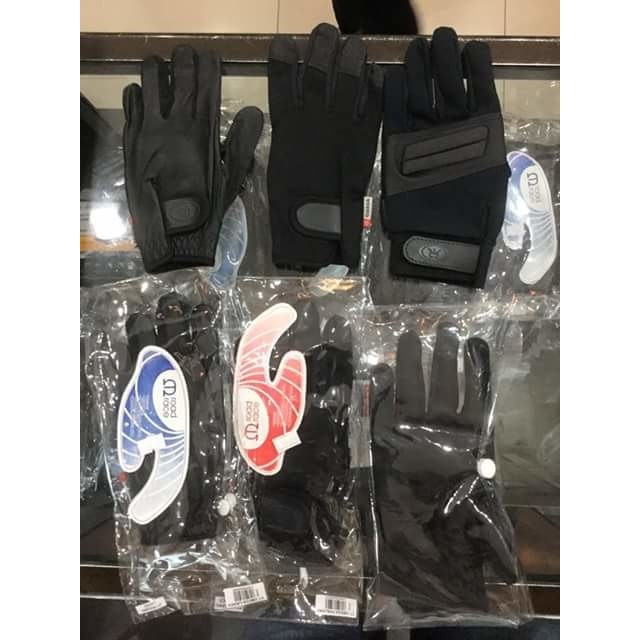 Sarung Tangan Motor kulit ransel OMEGA setengah jari bikers