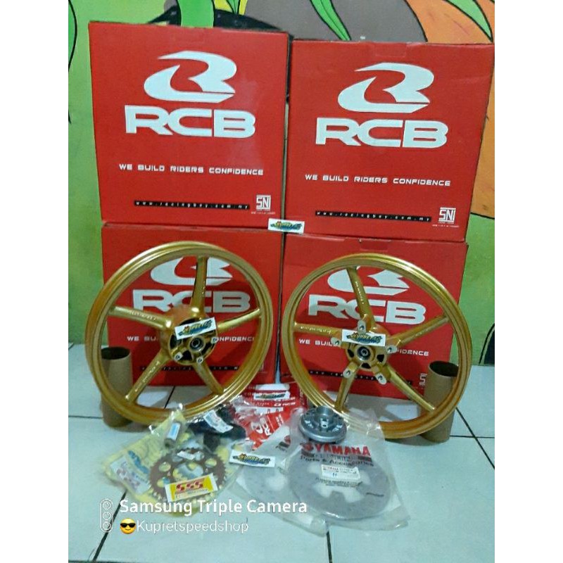 Velg rcb mx king 160/185 pnp ninja r/rr,tirev