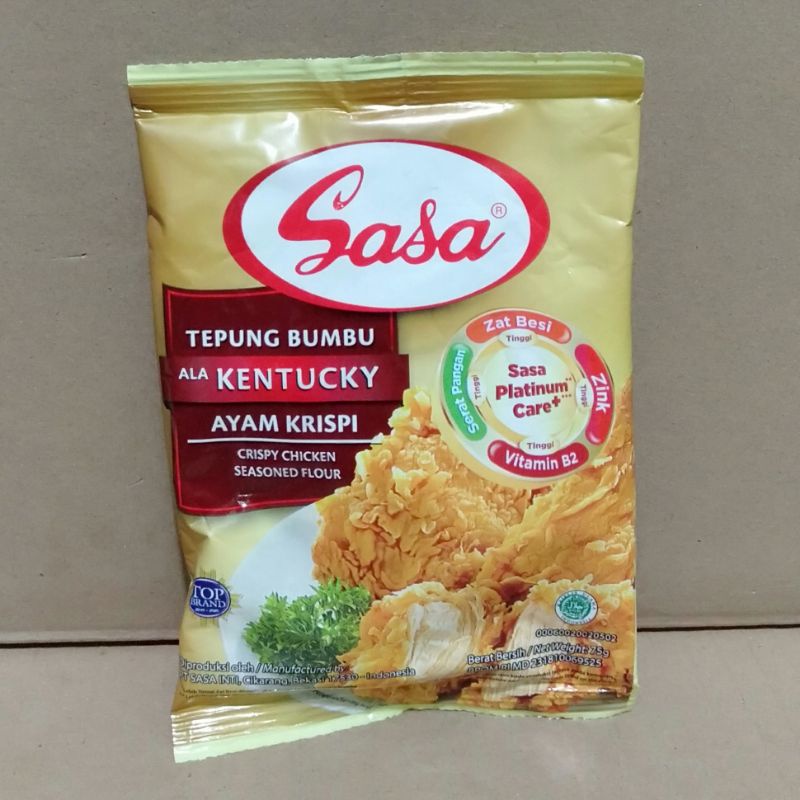 

SASA TEPUNG BUMBU KENTUCKY AYAM KRISPI 75GR