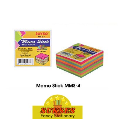 

Memo Stick / Sticky Note / Kertas Memo / Memo Tempel Joyko Mms-4