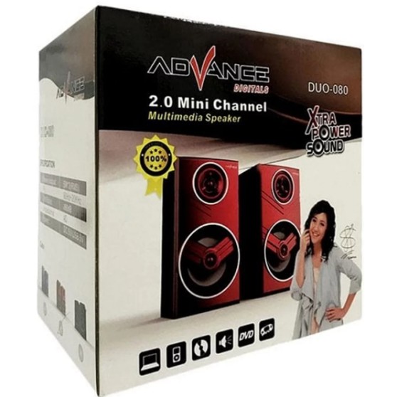 SPEAKER AKTIF ADVANCE type 080 Extra power sound