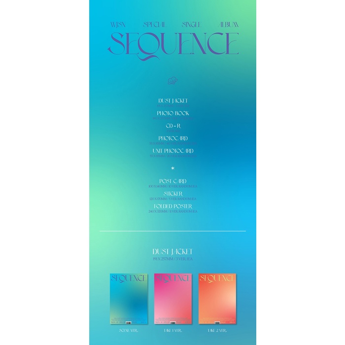 WJSN - Special Single Album SEQUENCE + online POB