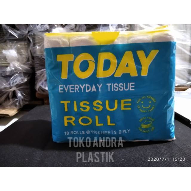 Tissue today roll dan face