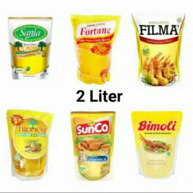 Minyak Goreng Bimoli Sania Fortune Tropical Sunco 2l 2 Liter Grosir Dus Karton Shopee Indonesia