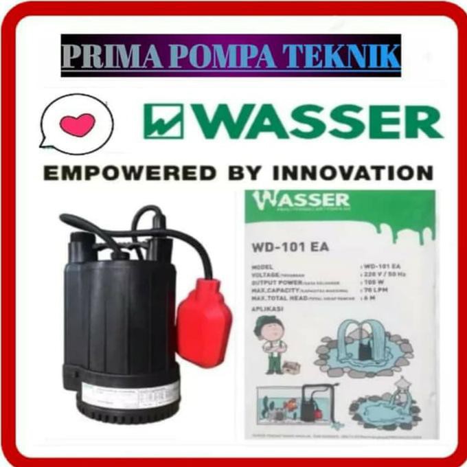 Jual Pompa Kolam Ikan Celup Air Wasser Wd Ea Submersible Murah