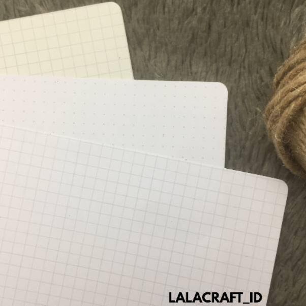 

TERLARIS [100GSM Gading]Loose Leaf A5 dan B5 Grid/Dot Broken White (Putih Gading, Warna Novel) [os -959]