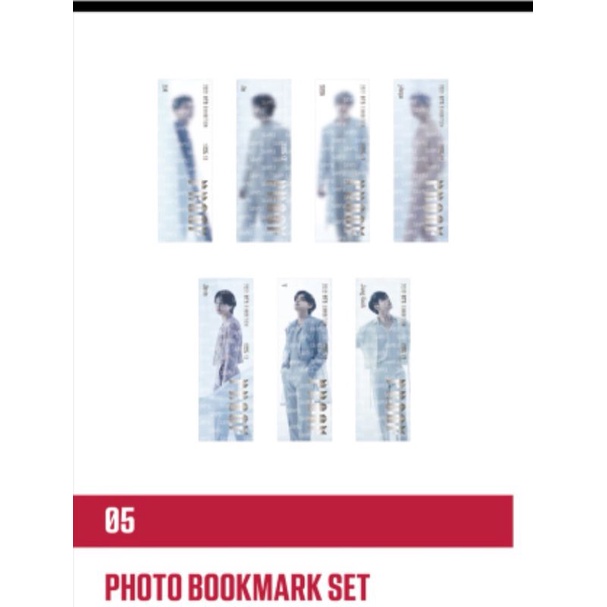 Ready stock BTS PROOF Exhibition Merch in Seoul BOOKMARK
