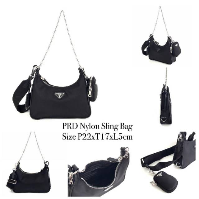 prada sling bag nylon