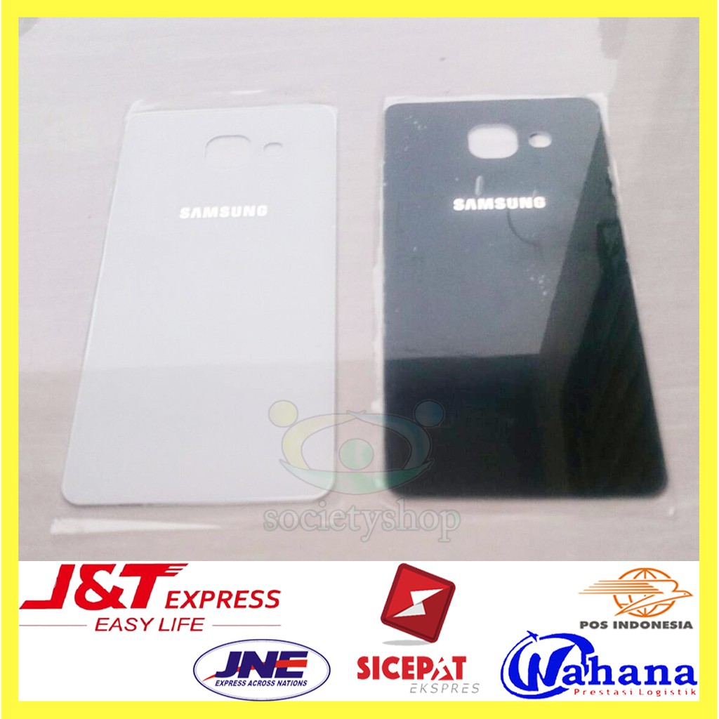 Tutup Belakang Backdoor Samsung A5 2016 - Hitam Putih Back Cover Galaxy A5 2016 - Back Door A510