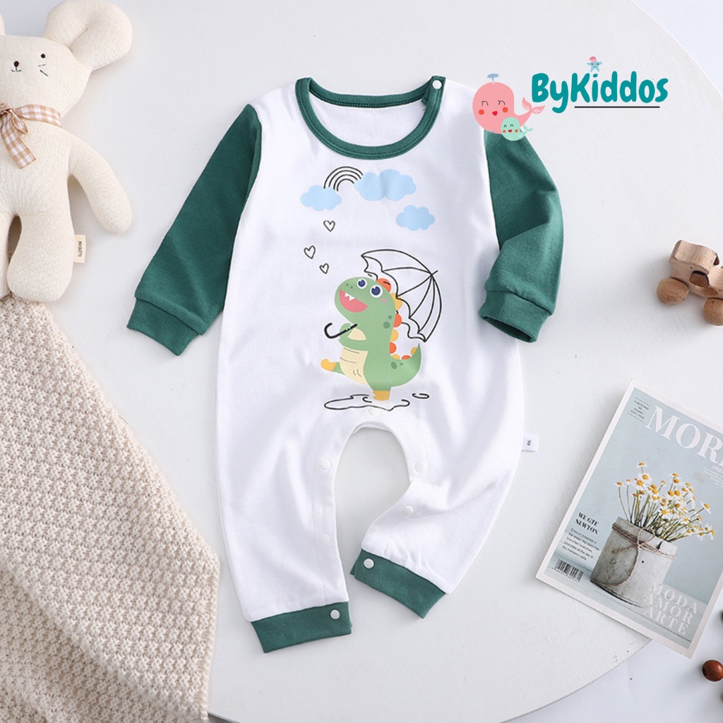 ByKiddos - Jumper Bayi Impor Premium Lengan Panjang / Romper Anak Premium / Baju Bayi Newborn 0-1 Tahun