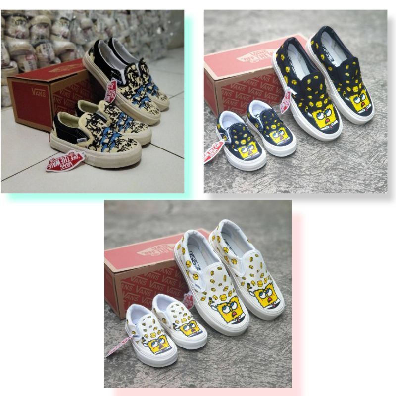 Sepatu Vans Anak Laki Laki Perempuan Sepatu Anak Slip On Sepatu Anak Anak Sepatu Sneaker Anak Sepatu Anak Umur 1 2 3 4 5 6 7 8 9 10 Tahun