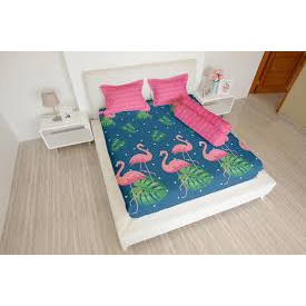 Sprei Lady Rose Flamingo 160x200