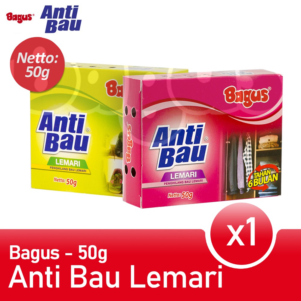 Bagus Anti Bau Lemari Penghilang bau lemari 50 gr W-20311