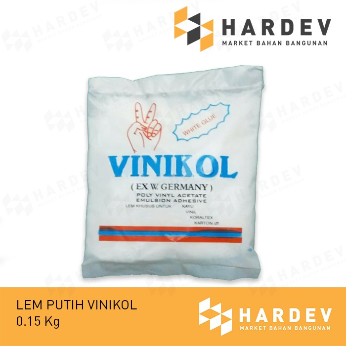

Vinikol Lem Putih Kayu Vinil Koraltex Karton Kertas Slime 125 gram
