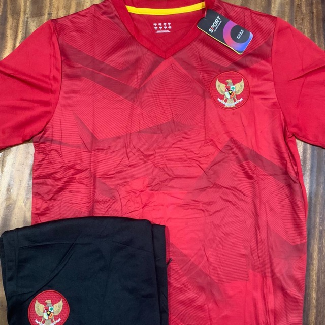 Jersey timnas indonesia training terbaru GO stelan