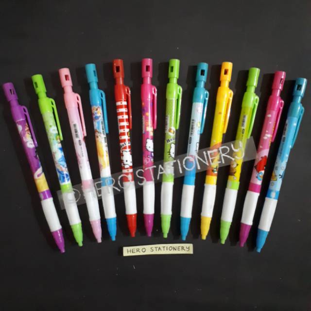 

Pensil mekanik grosir motif karakter 2 mm .48 pcs