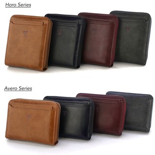 Troy â­ Classic Avero - Coklat | Dompet Pria Wanita Bahan