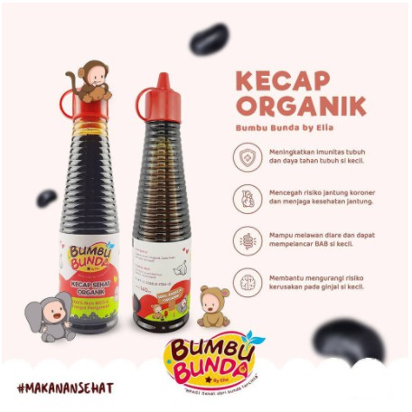 Bumbu Bunda Kecap Sehat Organik Kecap MPASI Anti GTM Kecap Bayi Kecap Organik MPASI Slow Cooker Bumbu Bunda Kecap MPASI Anti GTM Kecap Bayi Kecap Organik MPASI Penambah Nafsu Makan Penambah Berat Badan BB Booster Kecap Mpasi