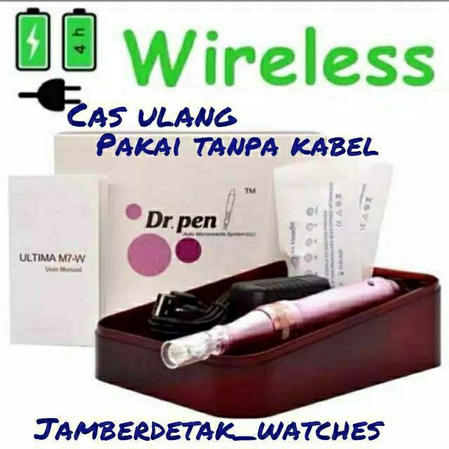 Dr.pen m7 wireless dr pen dr. Pen ultima m7 wireless m7-w dermapen alat bb glow sulam alis bibir mts