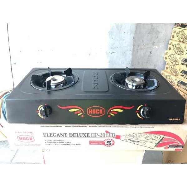 Kompor 2 tungku HOCK HP-201ED