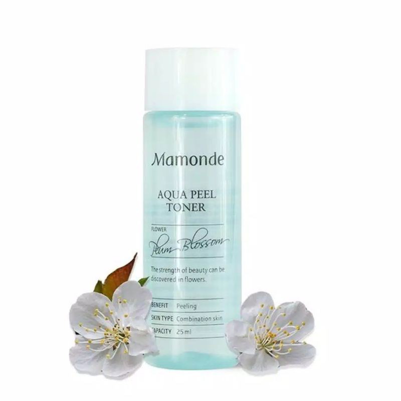 MAMONDE Flower Toner Trial Kit Ukuran Kecil All Varian - UkuranTravel / Sampel 25 ml - Rose Water Toner | Aqua Peel | Pore Clean | Chamomile Pure | Centella Trouble | Narcissus Ampoule Toner 5 ml