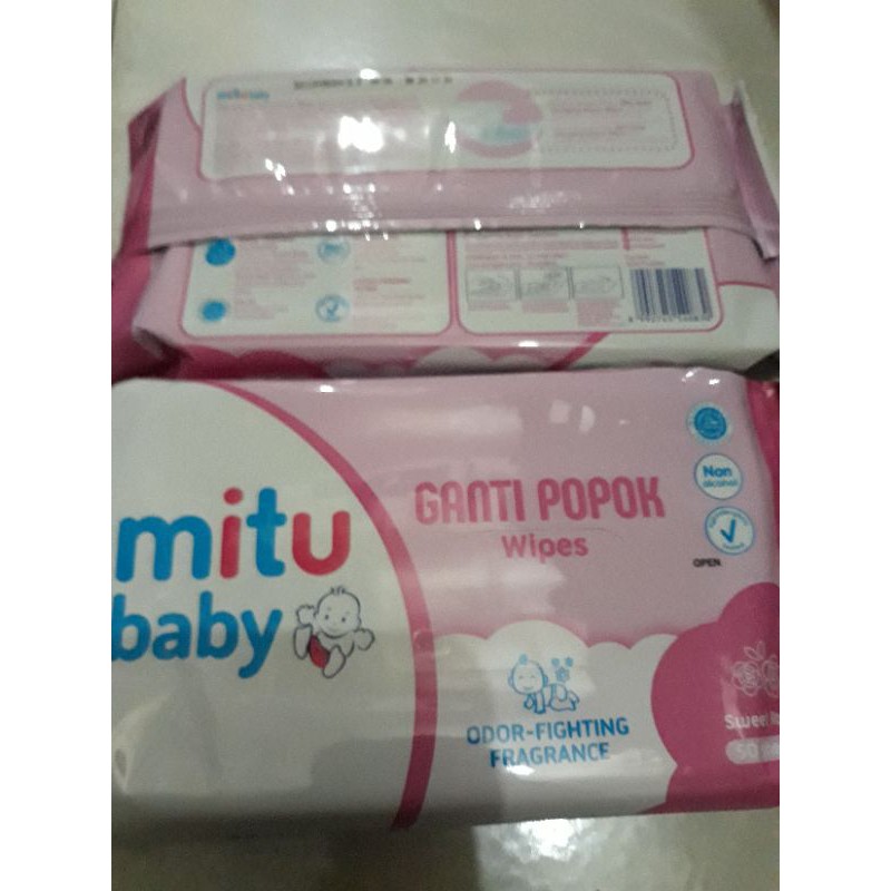 Tisu basah mitu (50lembar)