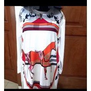 Blouse Wanita Model Tunik Kaos import