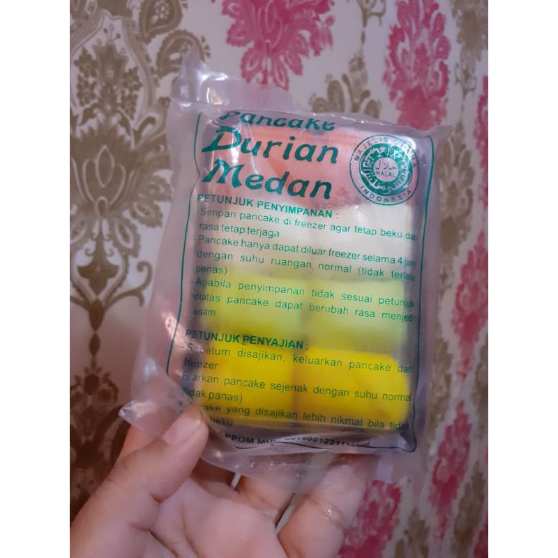 

Pancake Durian Medan ( Jumbo, Medium & Mini )